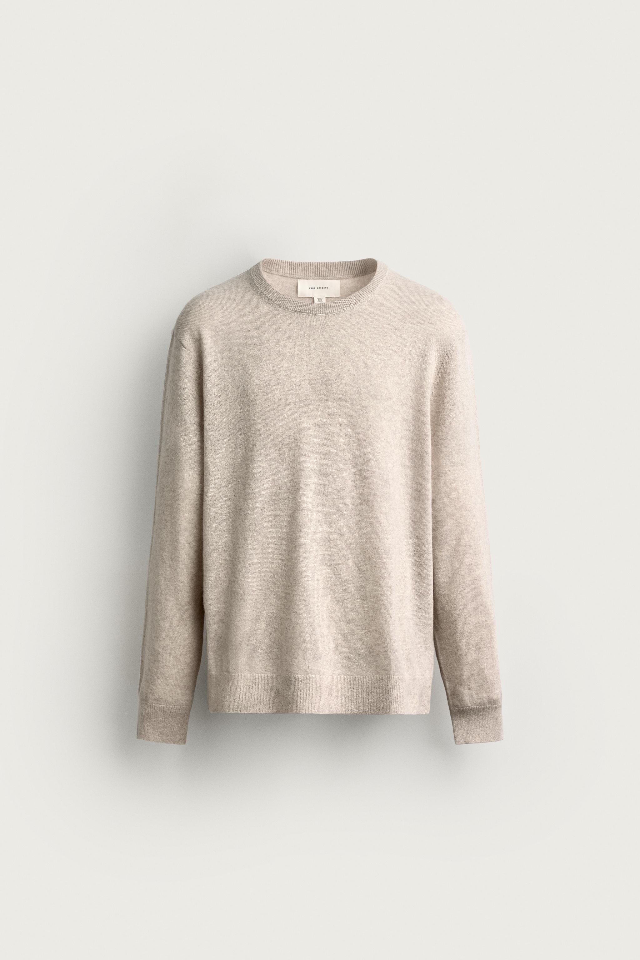 Zara REGULAR FIT %100 KAŞMİR KAZAK görsel 6