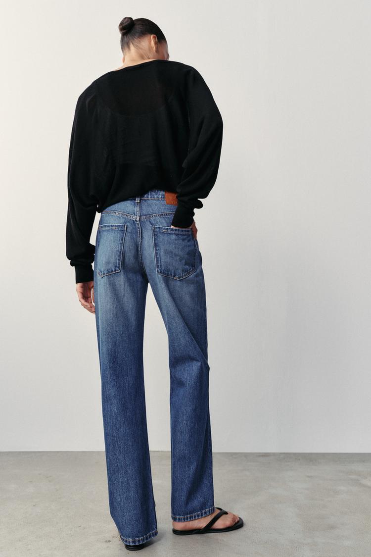 Z1975 JEANS RECTO DE CINTURA ALTA Y LARGO EXTRA 7