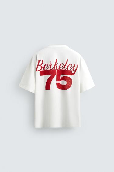 T-SHIRT À IMPRIMÉS DÉLAVÉS - Blanc de Zara - Image 7
