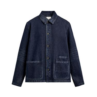 ჯინსის ქურთუკი ჯიბეებით - Zara-ს Blue