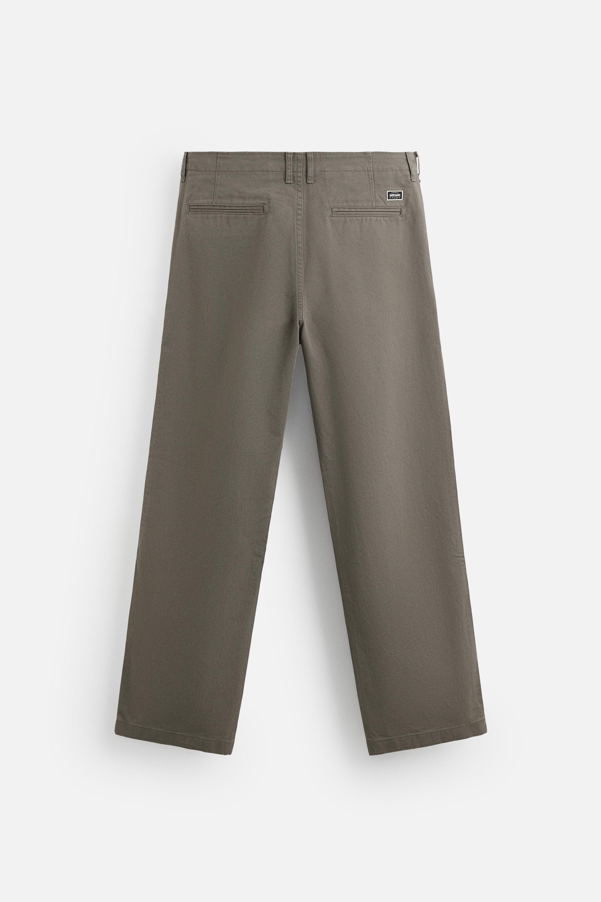 WIDE LEG CARPENTER PANTS - Beige | ZARA United States