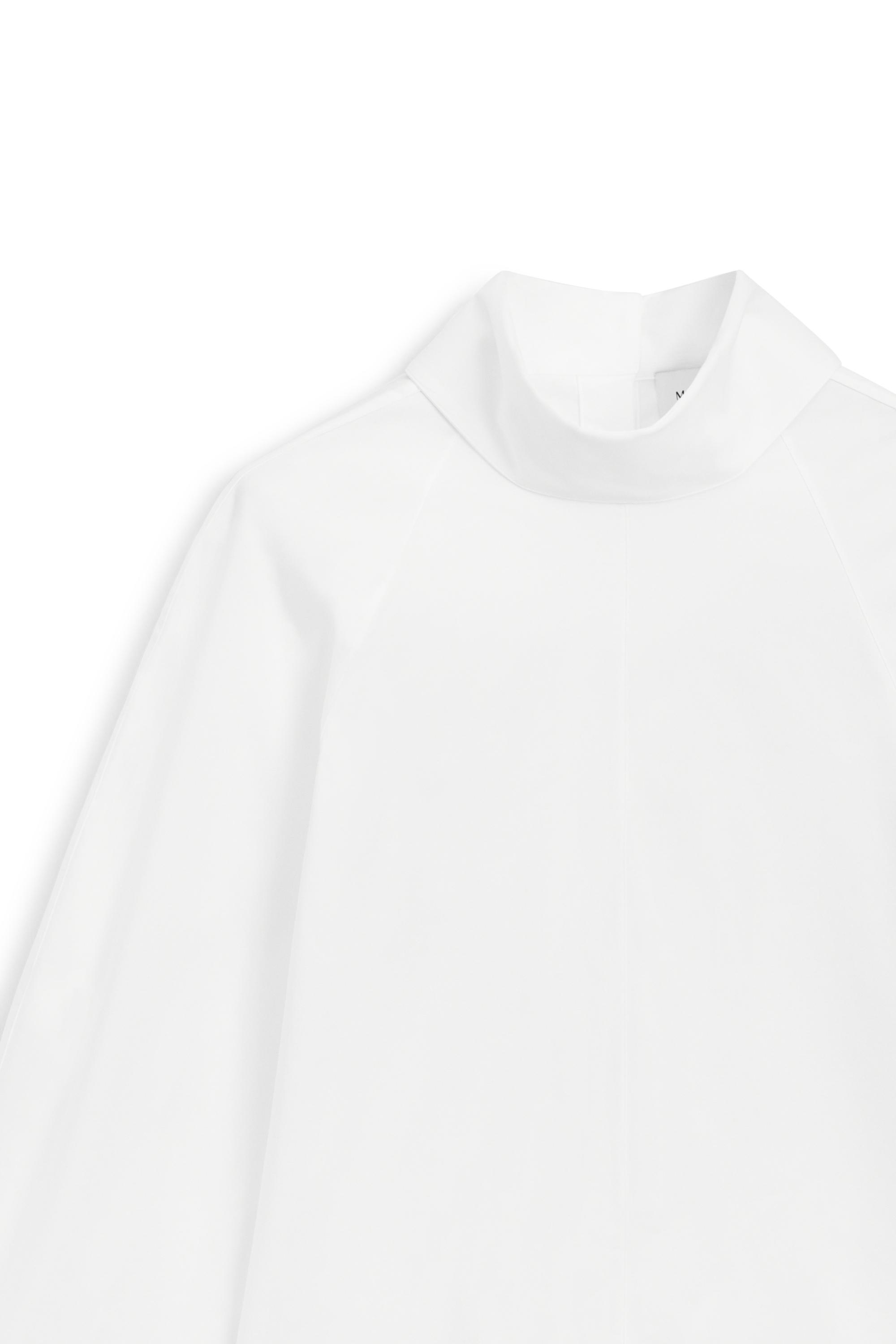 Chemise popeline oversize col montant - LIMITED EDITION