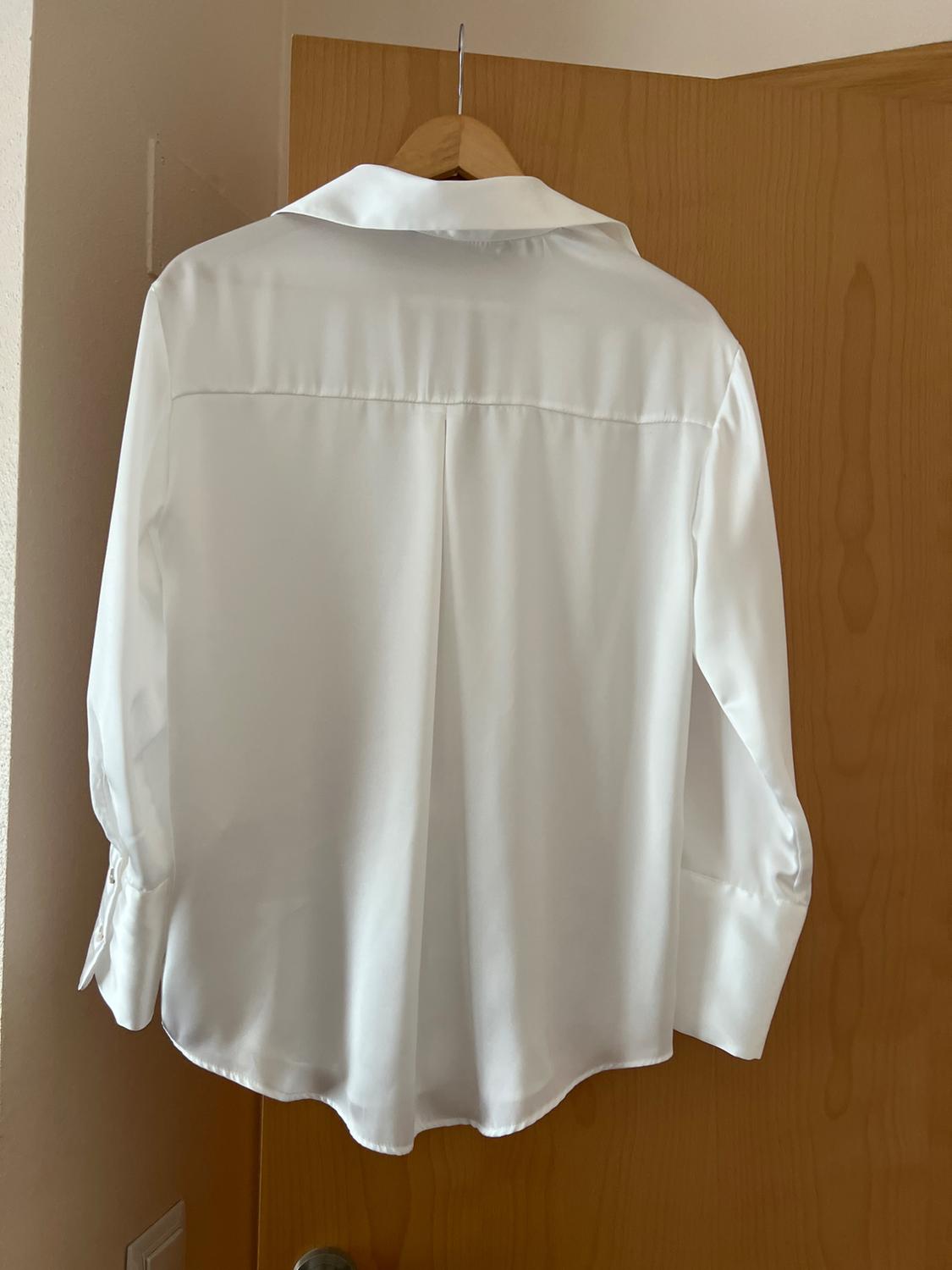 CAMISA SATINADA BLANCA - Image 6