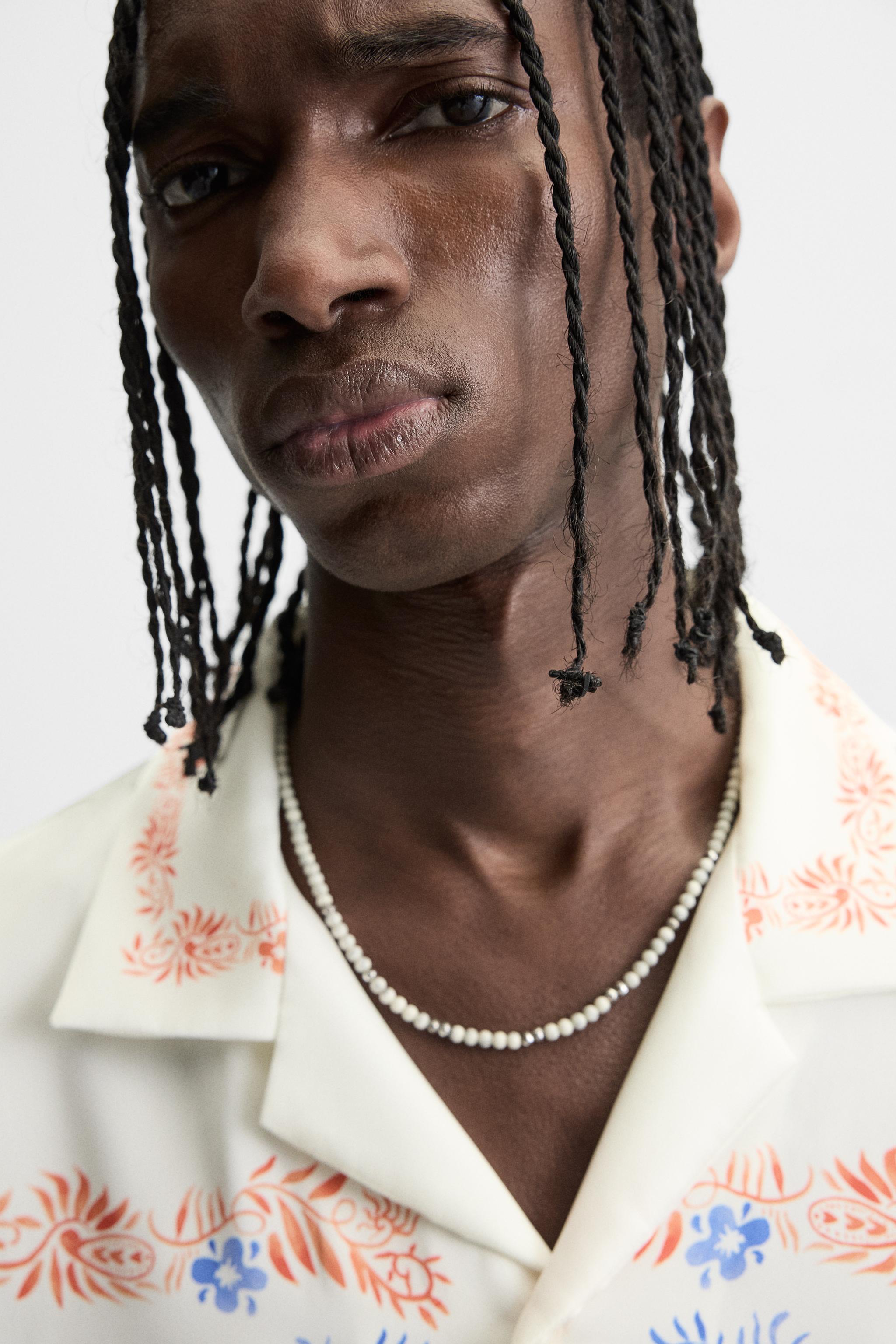 PRINTED SATIN SHIRT - White | ZARA United States