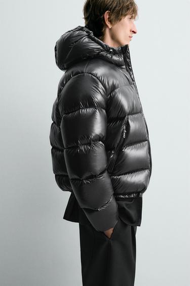 DOUDOUNE 100 % PLUMES DÉPERLANTE - Noir de Zara - Image 8