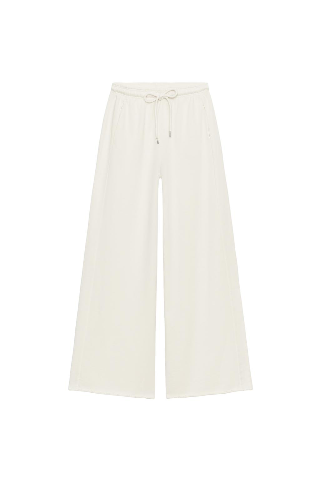 WIDE LEG PLUSH PANTS - image 3