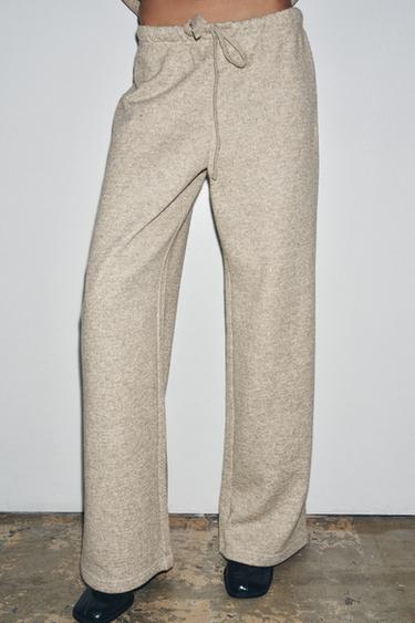 PANTALON RUSTIQUE - Marron clair de Zara - Image 4
