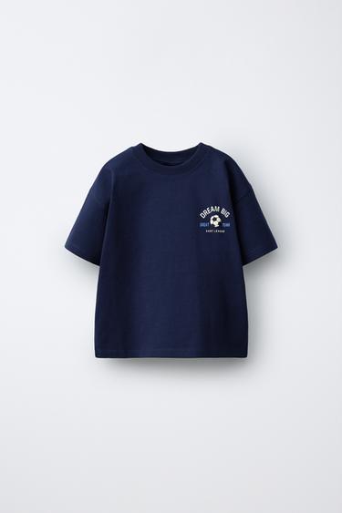 FOOTBALL PRINT T-SHIRT - Navy blue by Zara