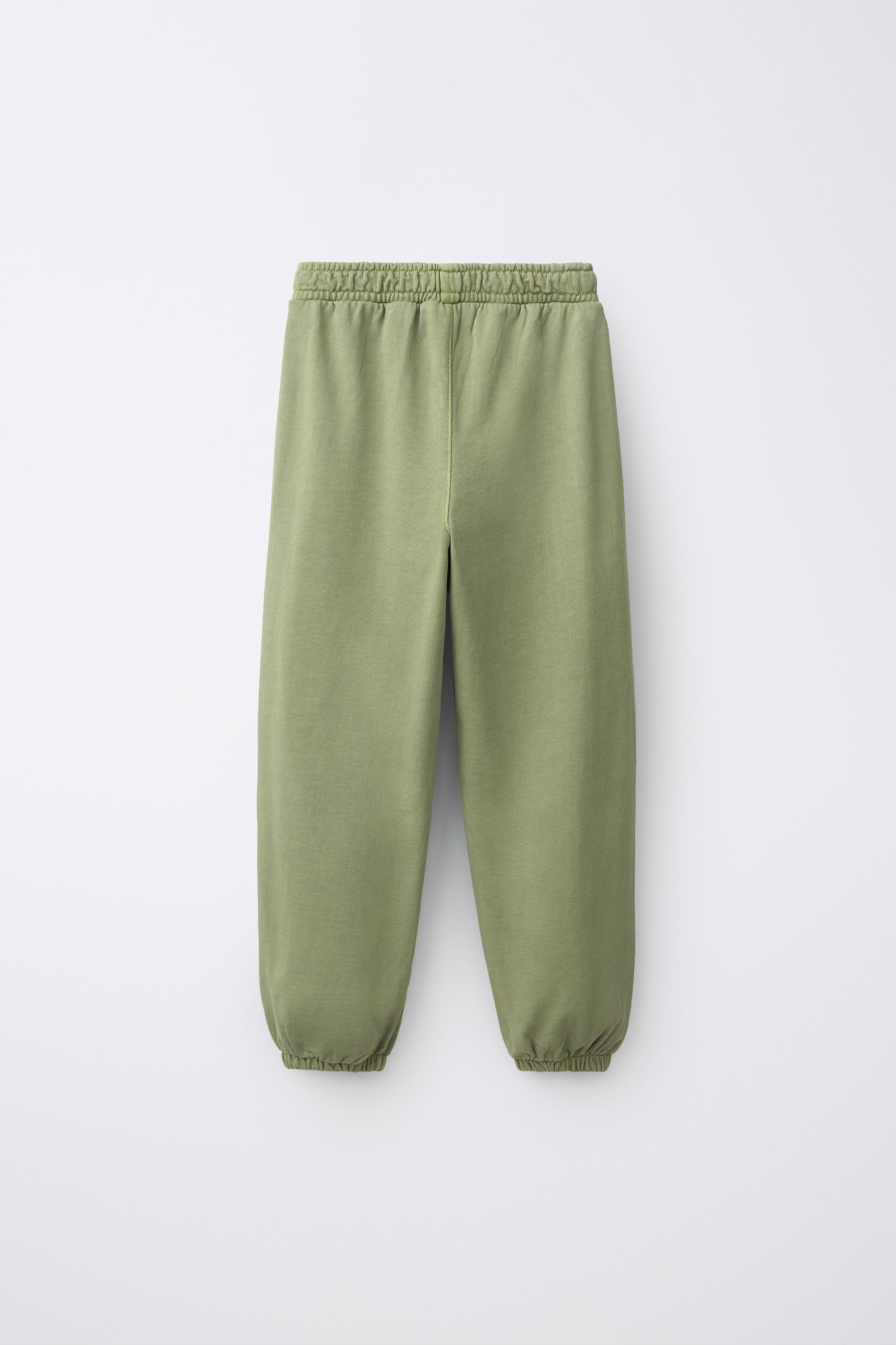 GARMENT-DYED POLO SWEATSHIRT AND JOGGER SET