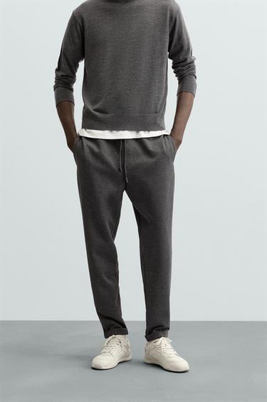 PANTALÓN CINTURA JOGGER EASY CARE - Gris de Zara