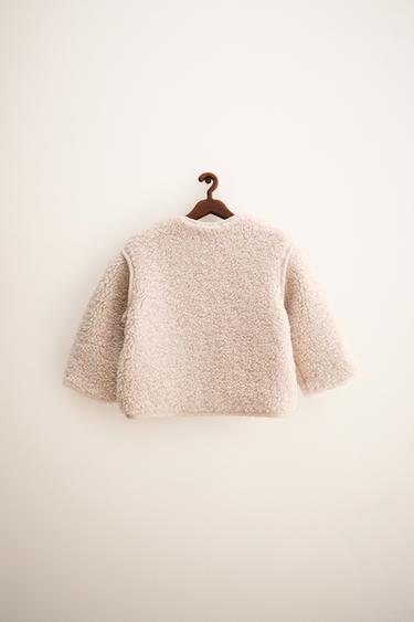 ZARA TIMELESS - VESTE EFFET MOUTON - Écru de Zara - Image 1