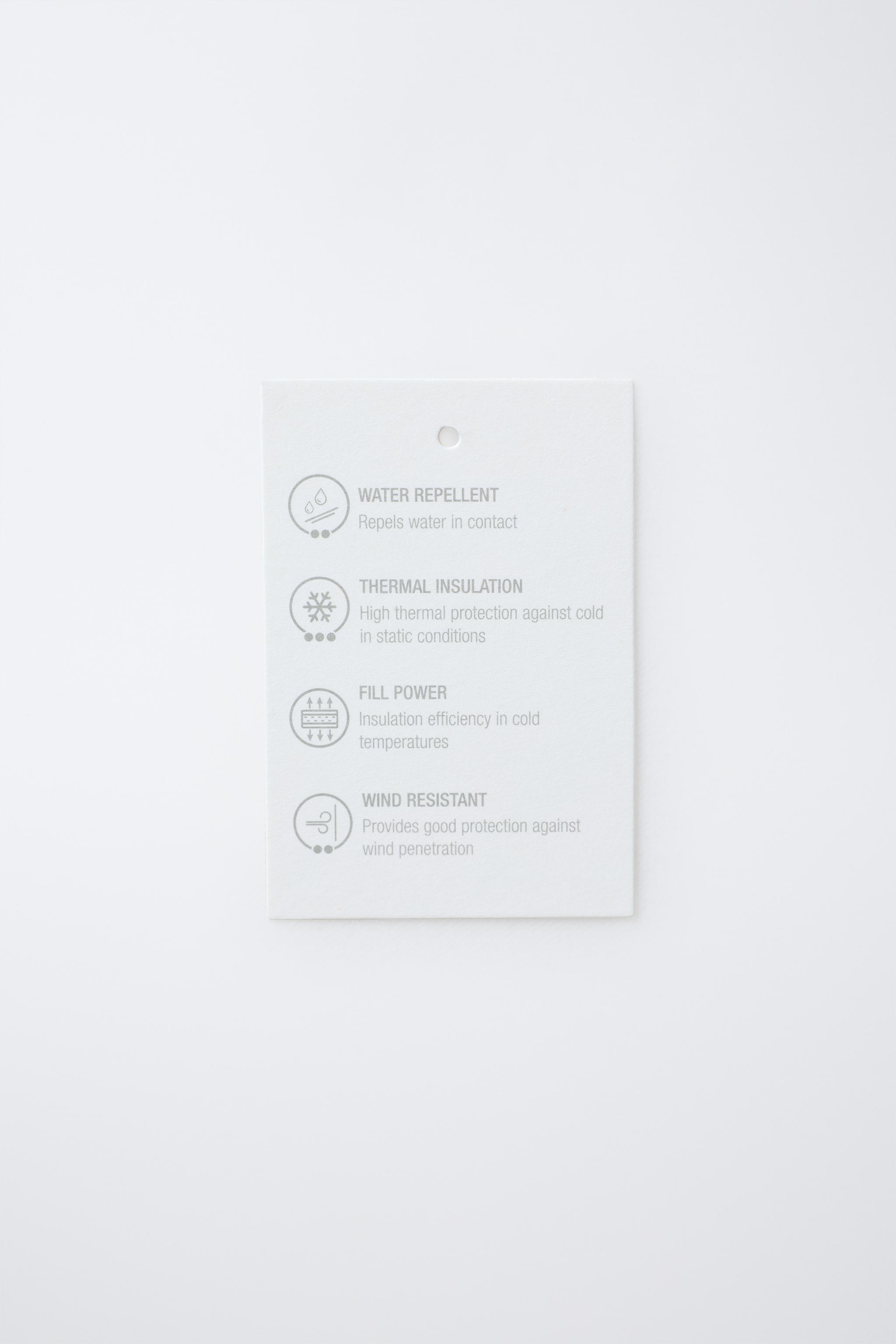 WATER REPELLENT DOWN PUFFER COAT WITH REMOVABLE FAUX FUR HOODIE