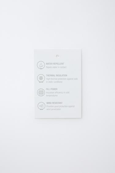 DOUDOUNE EN PLUME ET DUVET DÉPERLANTE ET CAPUCHE EFFET FOURRURE AMOVIBLE - Rose de Zara - Image 12