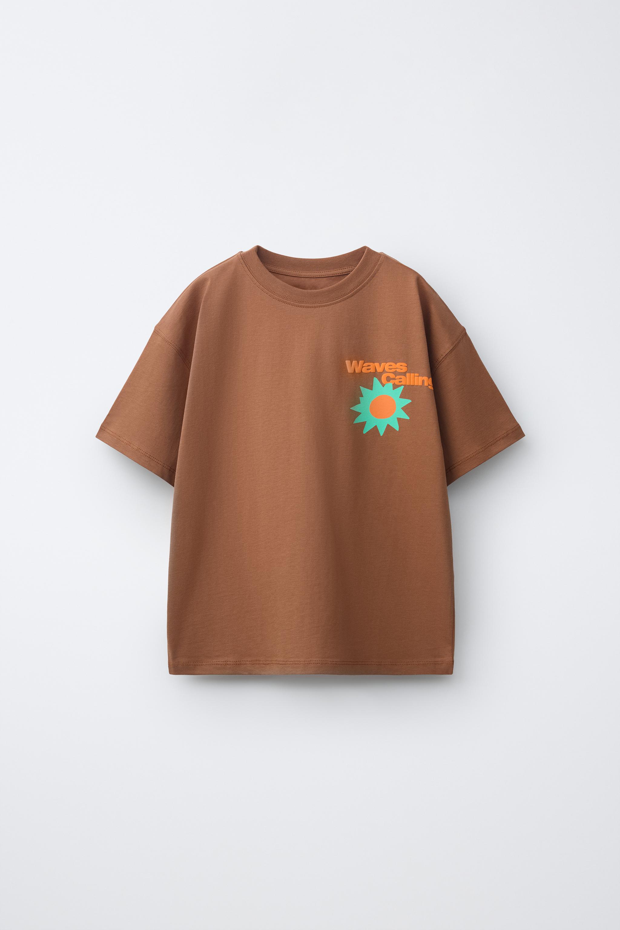 RAISED PRINT T-SHIRT
