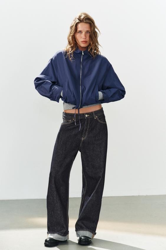 TECHNICAL FABRIC JACKET - Indigo by Zara - Image 0