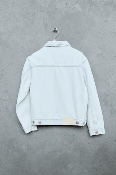 STORIESZ - SUPER BLEACH DENIM JACKET - Light blue by Zara - Image 1