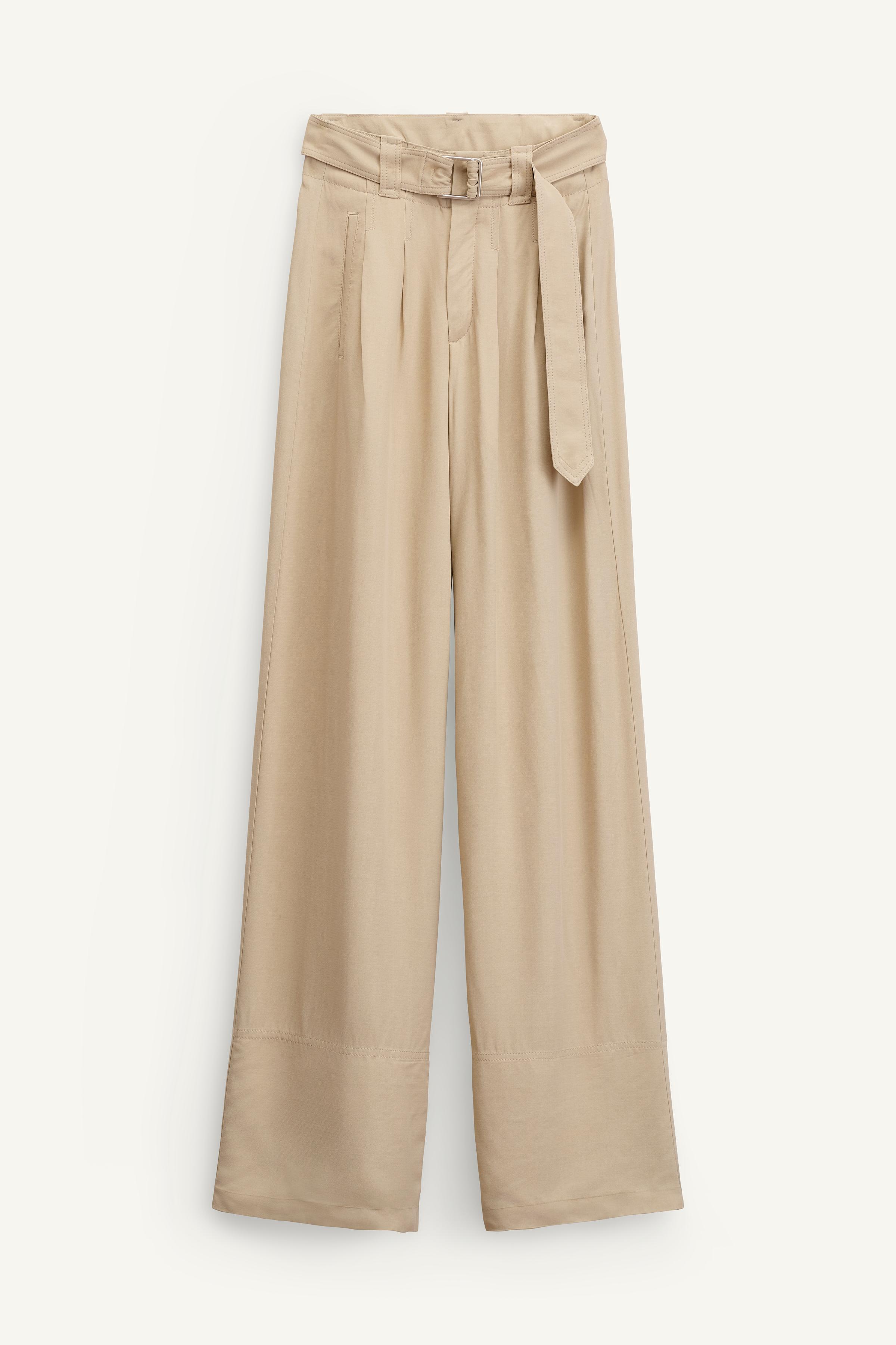 TRF MID-RISE DENIM JORTS - Blue | ZARA United States