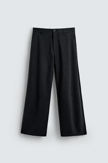 LOOSE-FITTING RELAXED FIT TROUSERS - Dark navy by Zara - Image 6