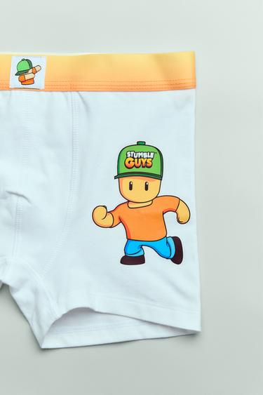 6-14 ANS/ LOT DE DEUX BOXERS STUMBLE GUYS ™ © SCOPELY - Multicolore de Zara