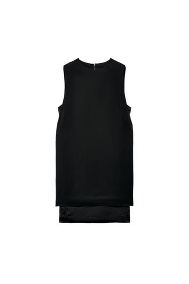 MARISA BERENSON X ZARA BEADED SHORT DRESS - Black by Zara