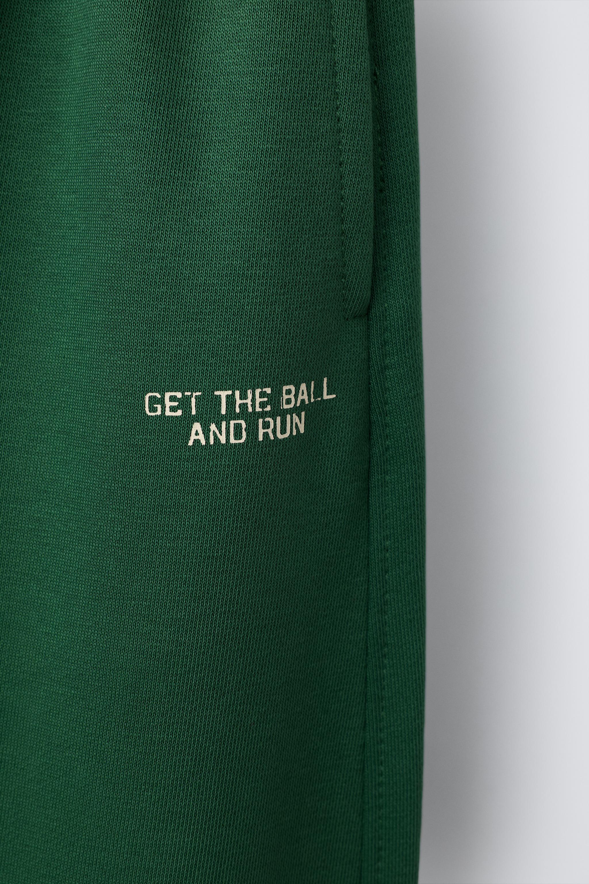 PANTALON JOGGER AVEC INSCRIPTION