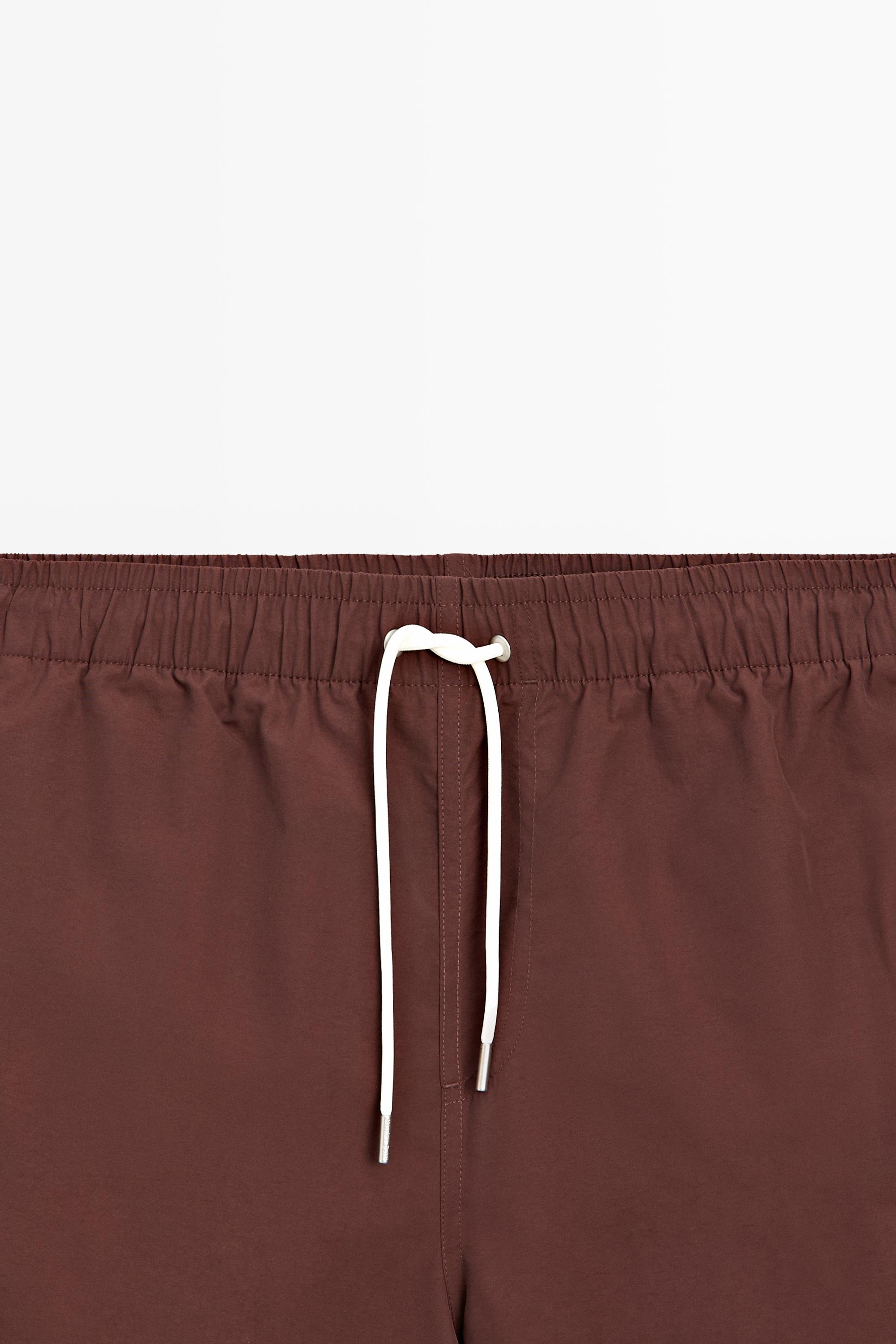 Solid Swim Trunks