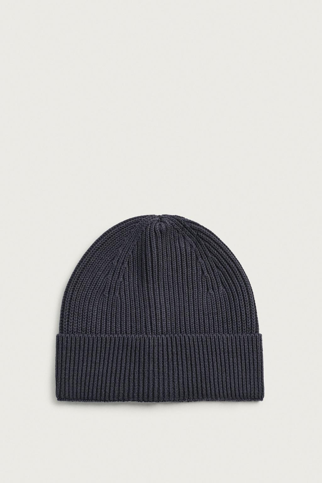PURL KNIT BEANIE