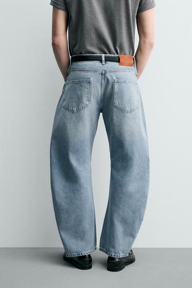 JEAN RELAXED BARREL FIT - Bleu clair de Zara - Image 2