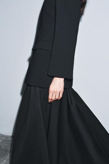 ROBE VESTE BIMATIÈRE ZW COLLECTION - Noir de Zara - Image 3