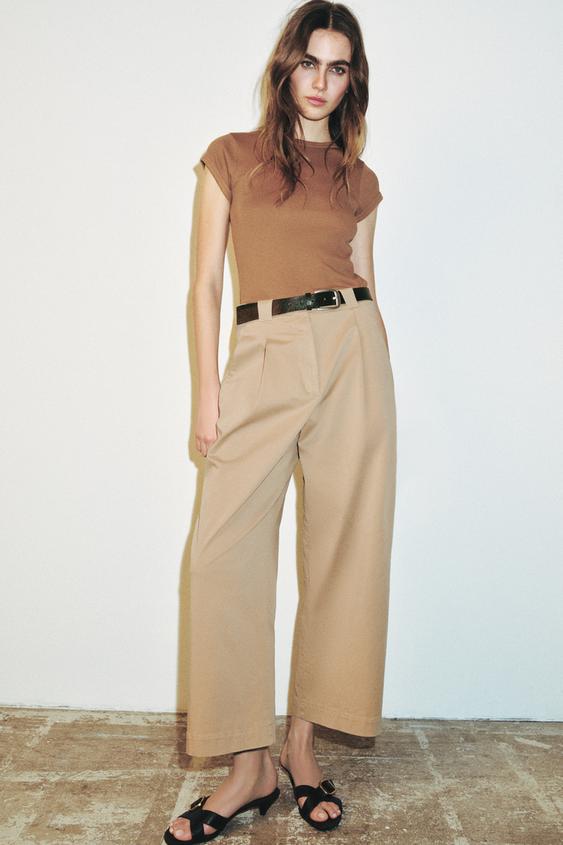 LOOSE BARREL PANTS from Zara - $59.90