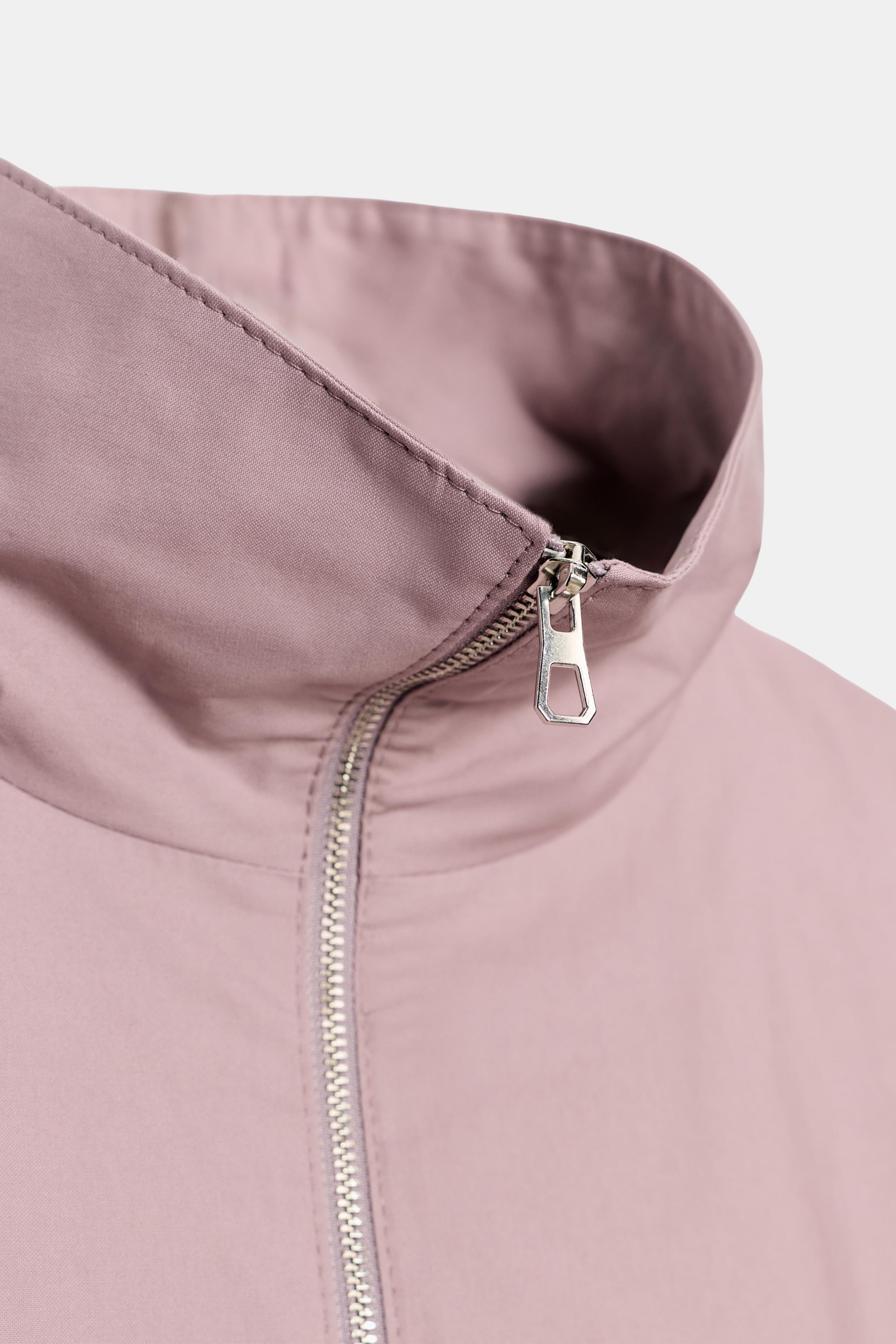 Zara ZW COLLECTION DİK YAKA CEKET görsel 8