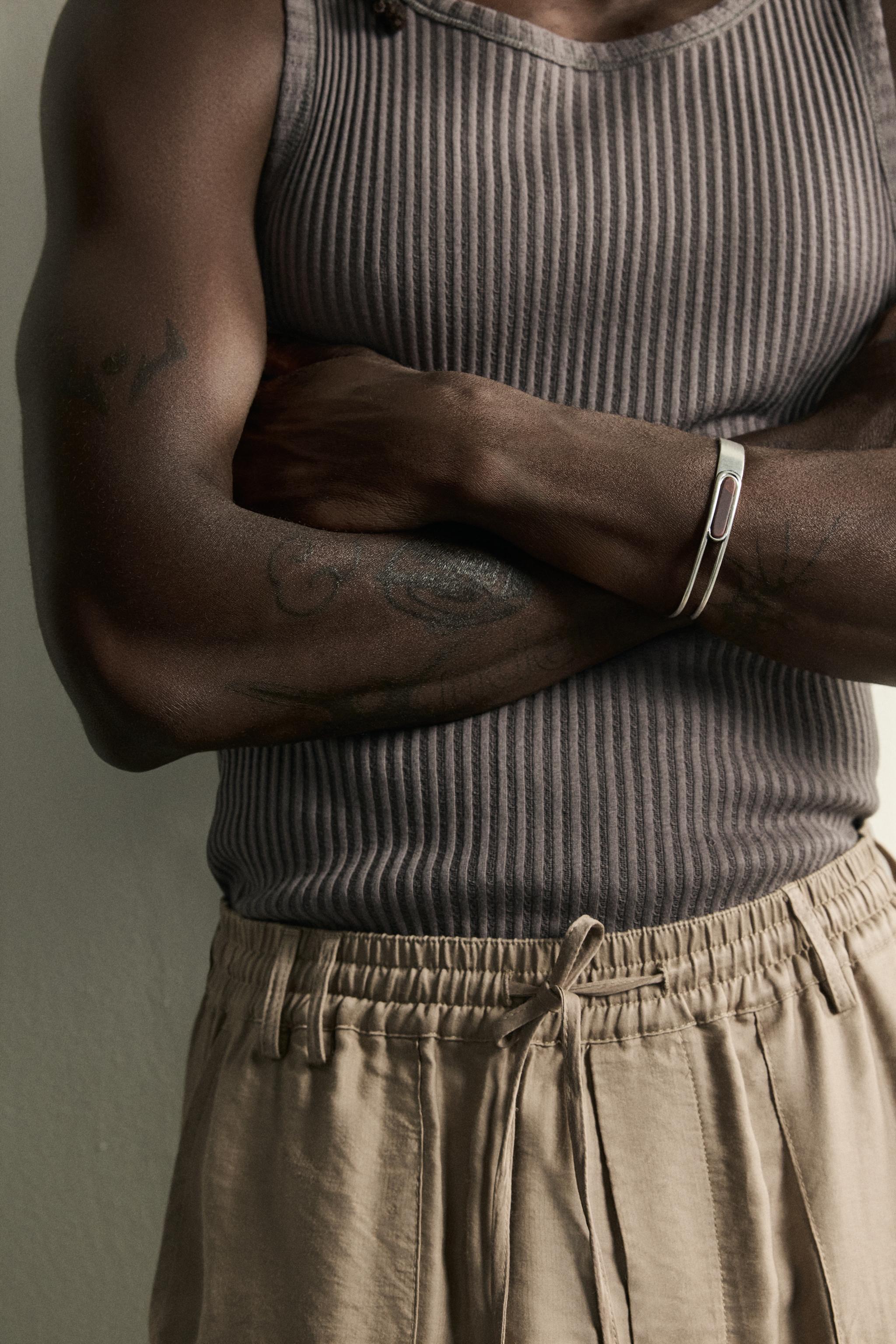 BRACELET RIGIDE COMBINÉ