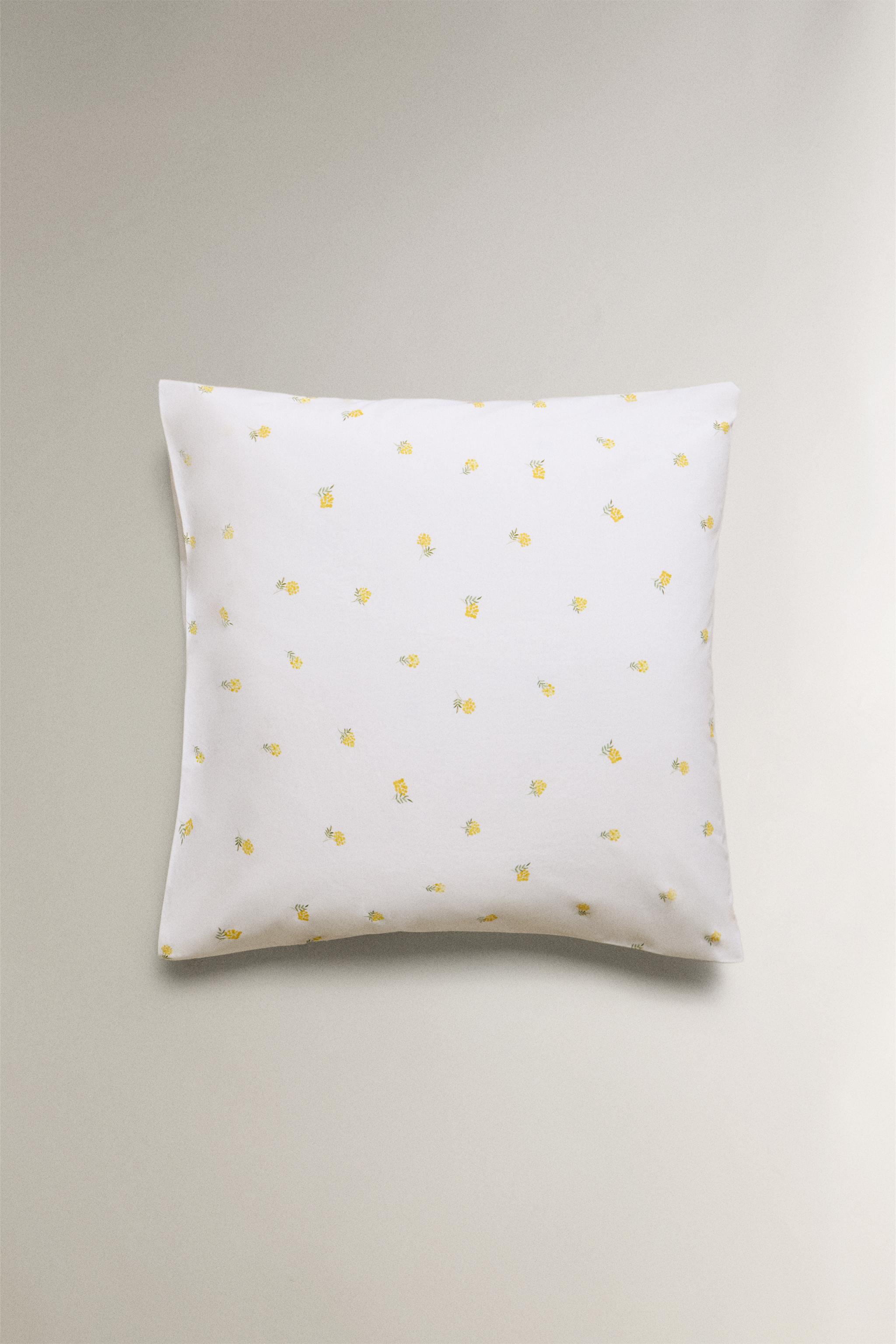 ZARA HOMEミモザ柄デュペカバー&ピローケース ZARA HOMEミモザ柄デュペカバー&ピローケース