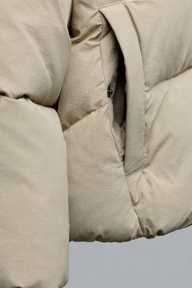 QUILTED JACKET - Sand by Zara - Image 6