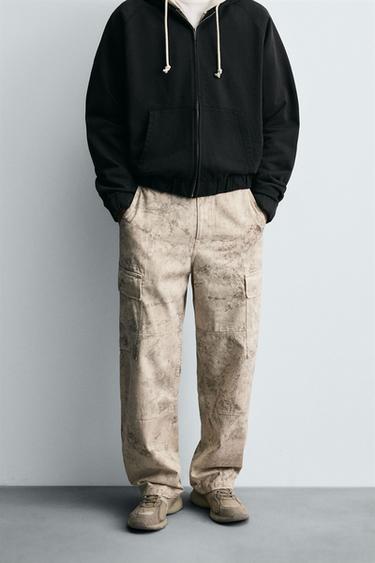 PANTALÓN CARGO STRAIGHT FIT -  de Zara
