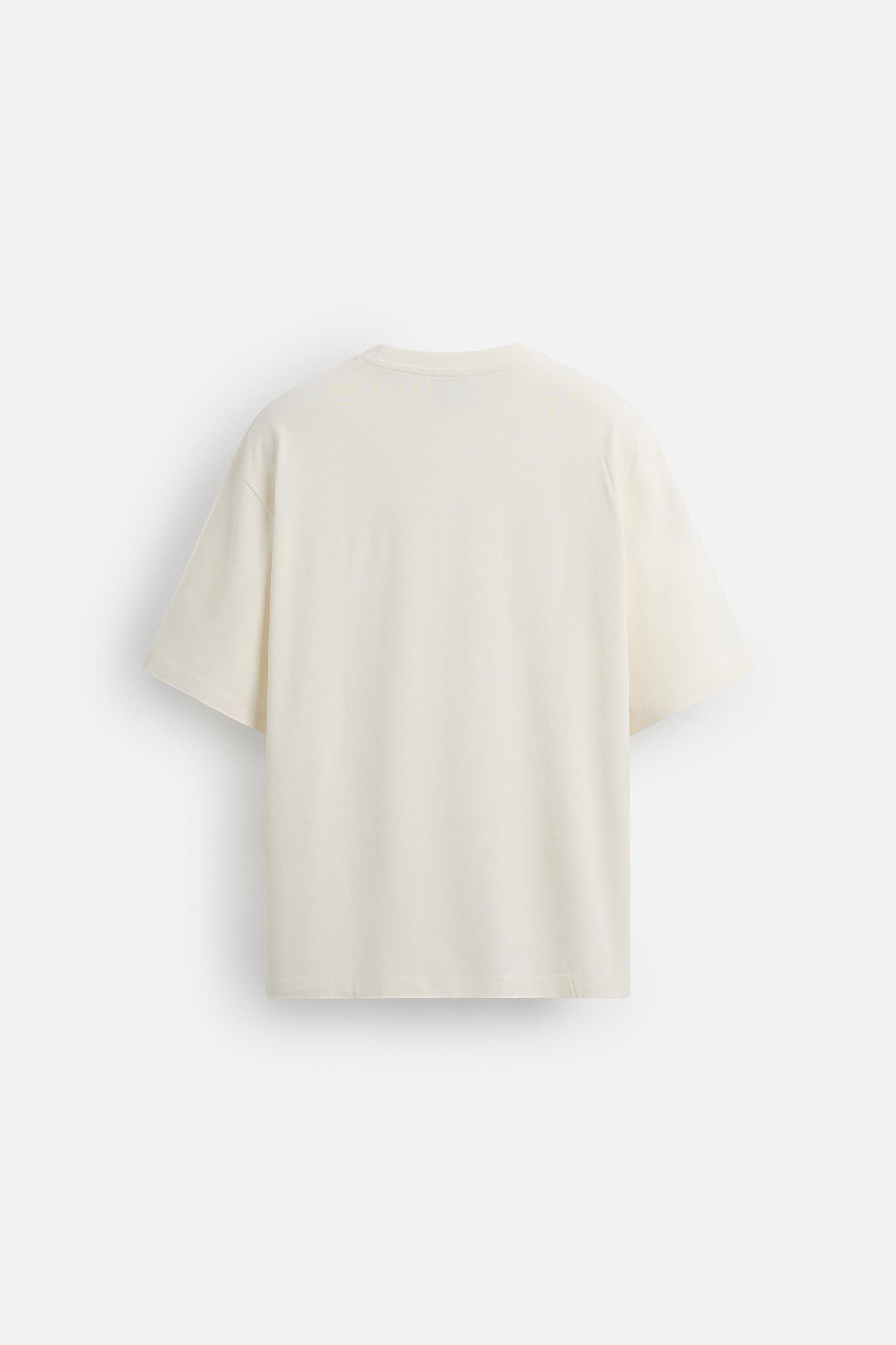 スペイン発送 ZARA ケンブリッジ フォトプリントTシャツ 最新作 スペイン発送 ZARA ローファープリントTシャツ カジュアル 新作
