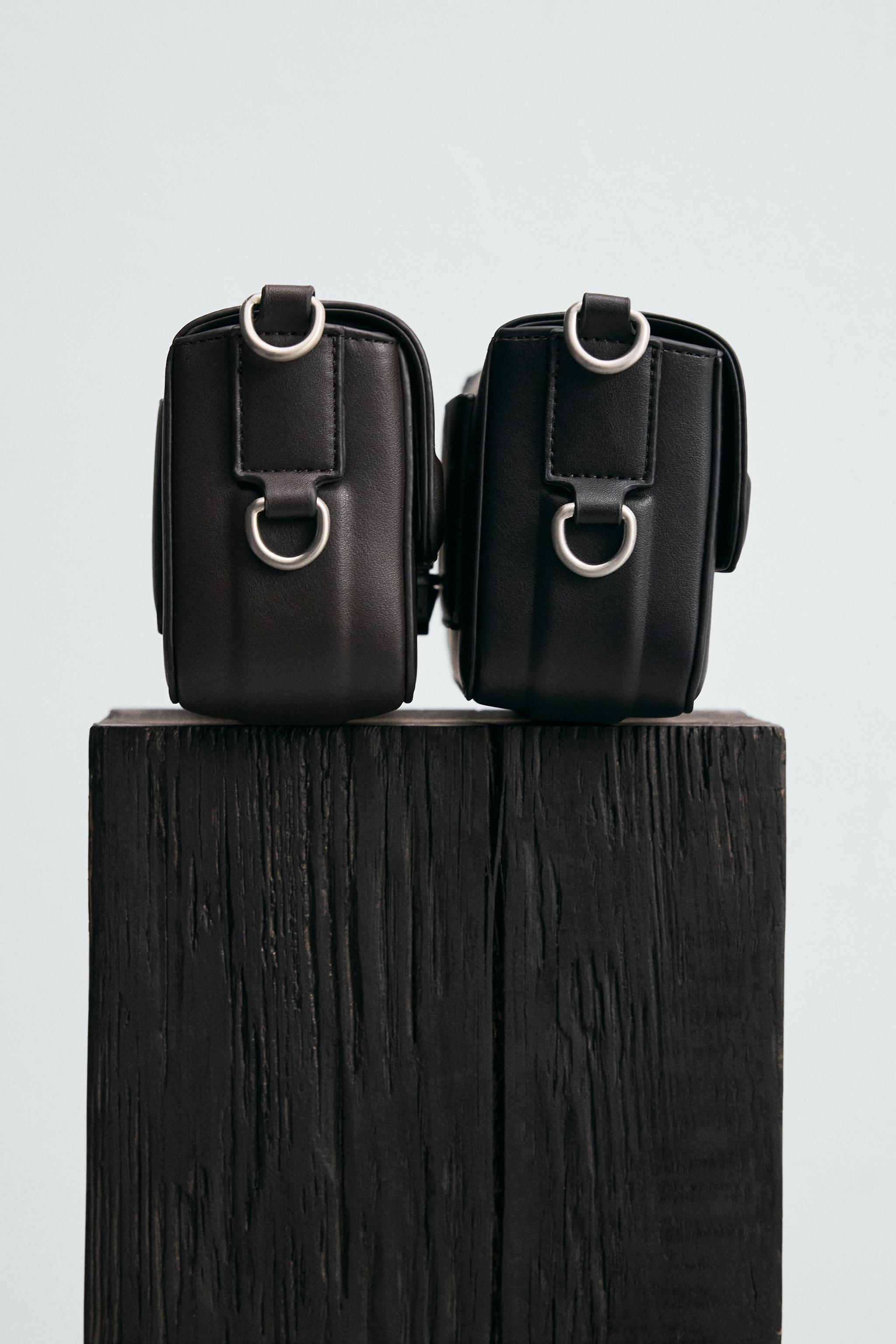 ★ドイツ発*ZARA*新作*Origins-本革クロスボディバッグ/BLACK★ org.jpg