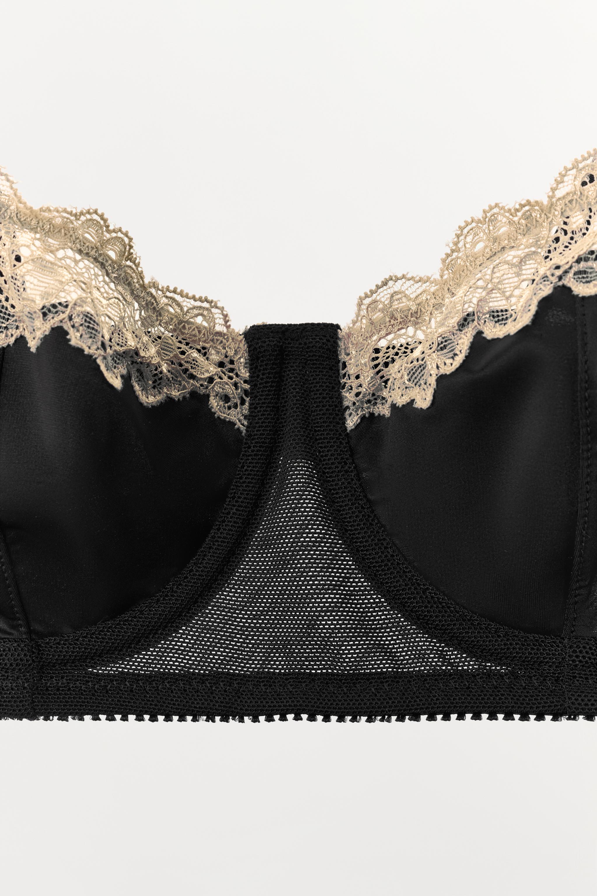 SOUTIEN-GORGE À ARMATURES AVEC DENTELLE
