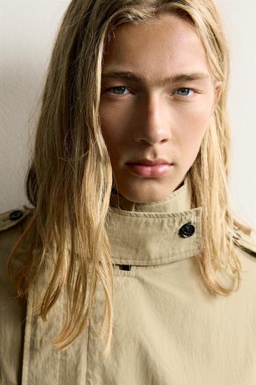 GABARDINE TECHNIQUE CROPPED FIT - Sable de Zara - Image 4