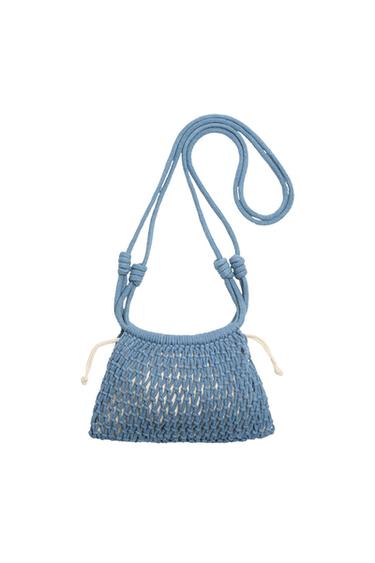 MACRAME MINI CROSSBODY BAG