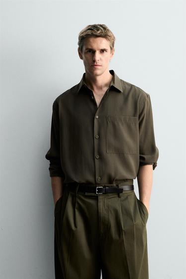 Zara VABALT LANGEV SÄRK - Khaki