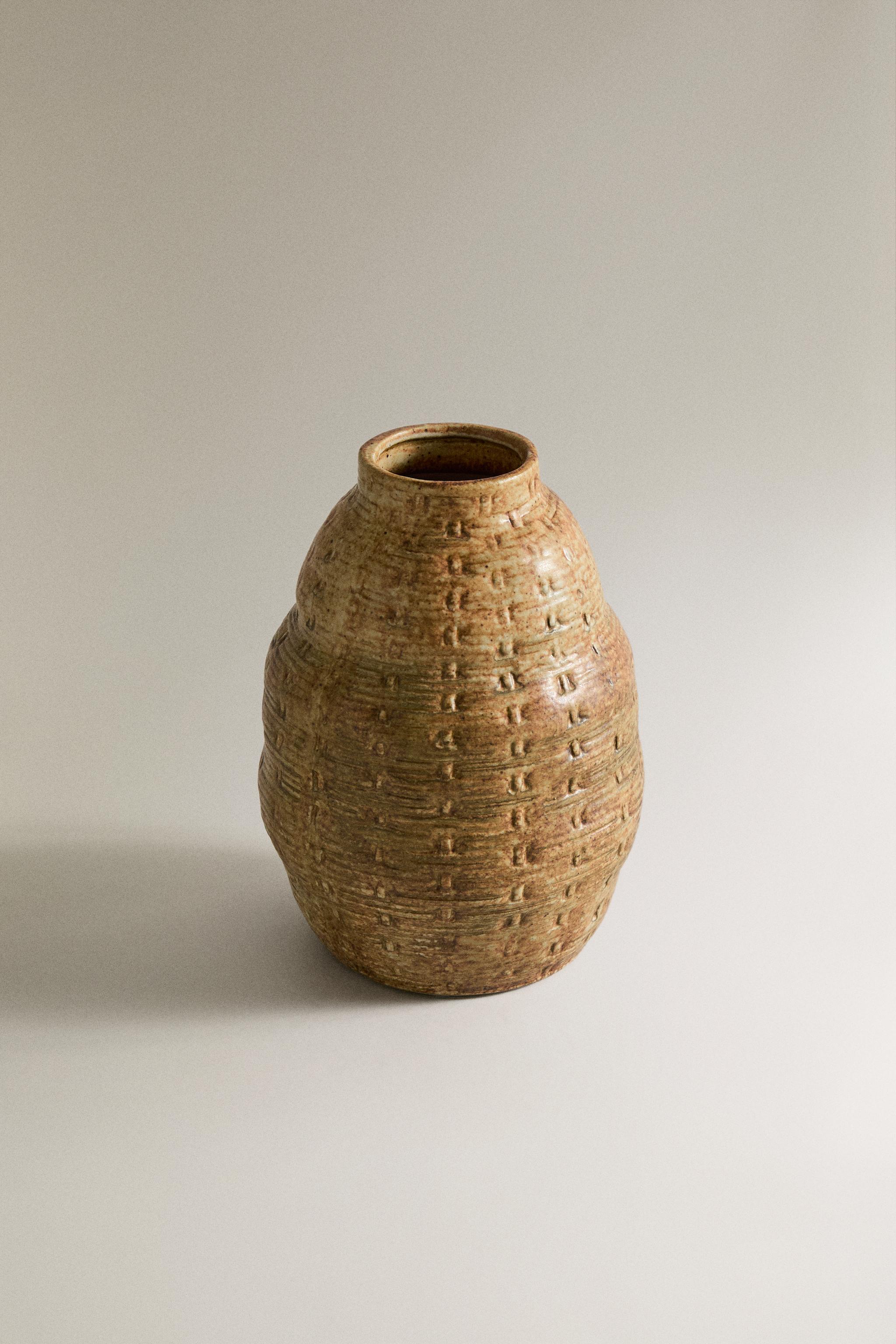 VASE ARGILE IRRÉGULIER