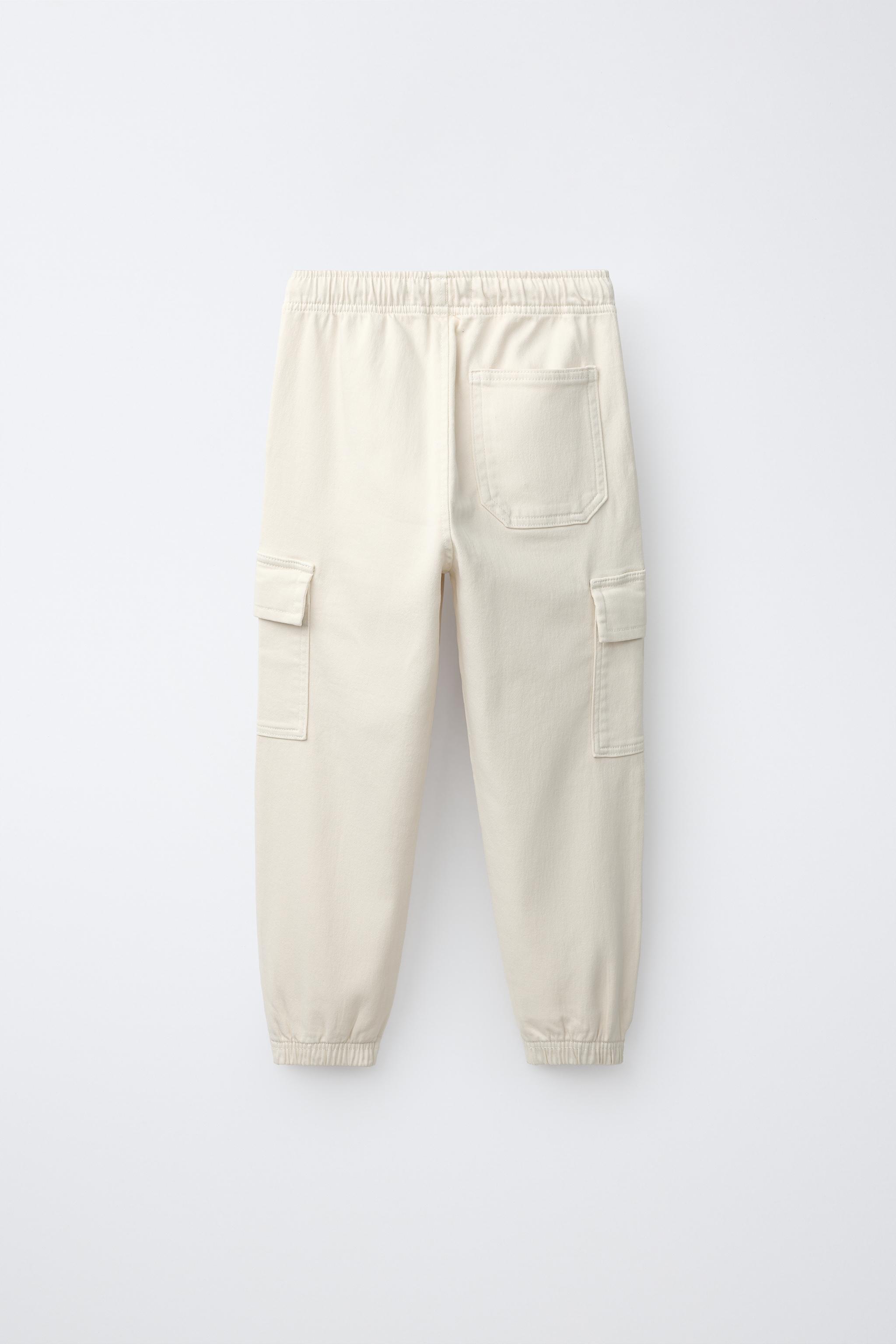 カーゴジョガーパンツ - ミディアムエクリュ | ZARA Japan / 日本