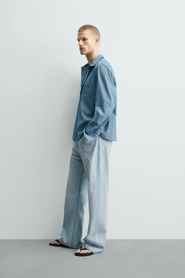 JEAN FLARE FIT - Bleu clair de Zara - Image 3