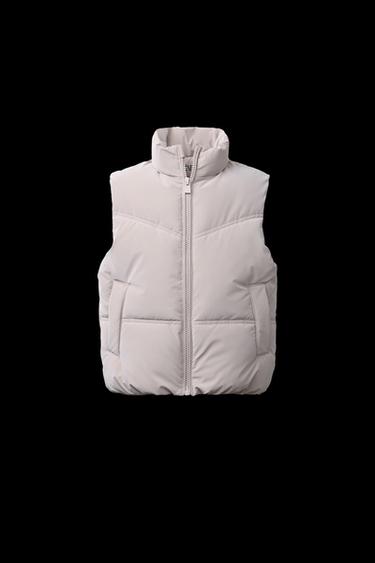 RUBBERISED GILET - Ice by Zara - Image 0