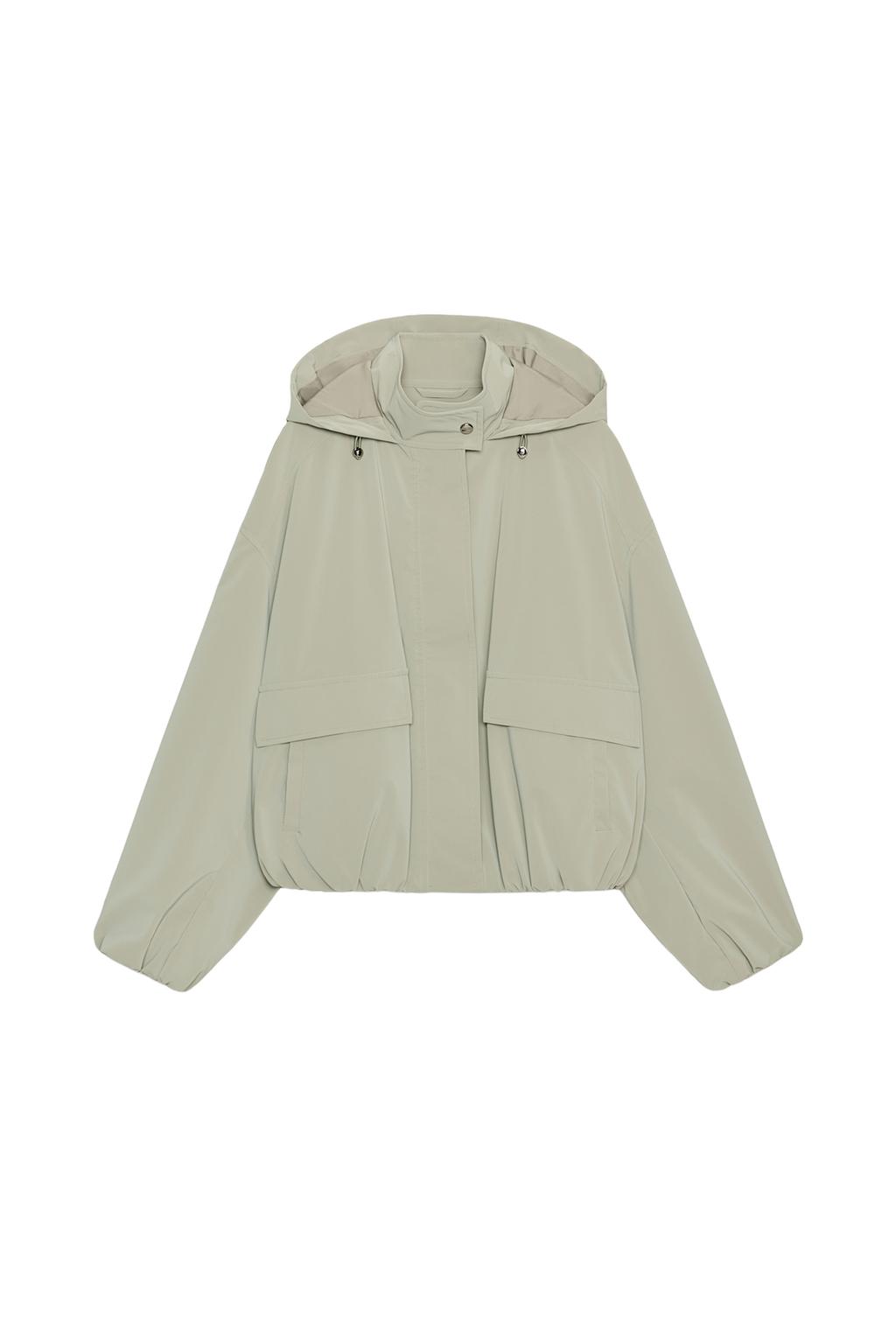 RUBBERIZED HOODIE JACKET - image 3