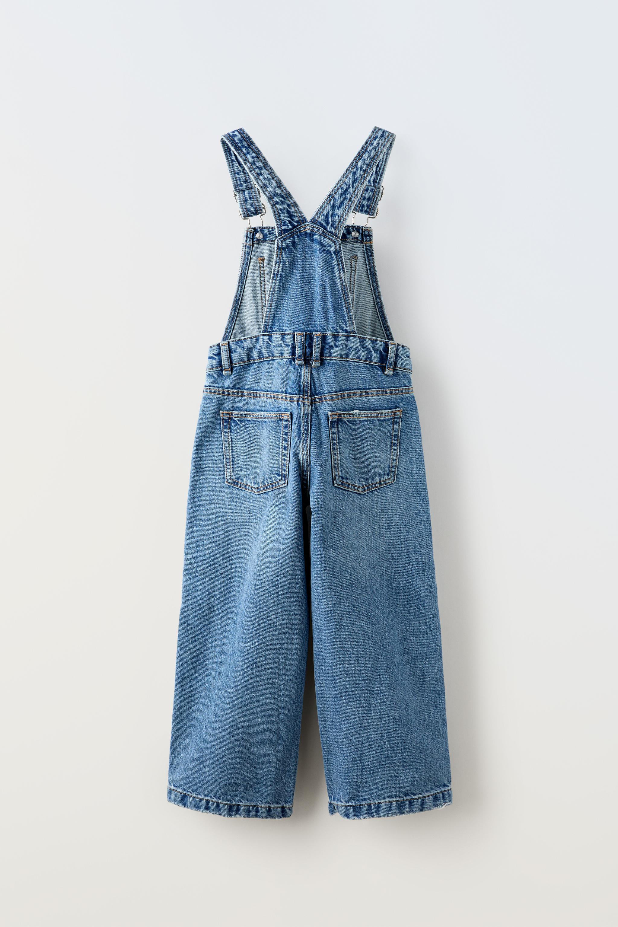 WIDE LEG OVERALLS