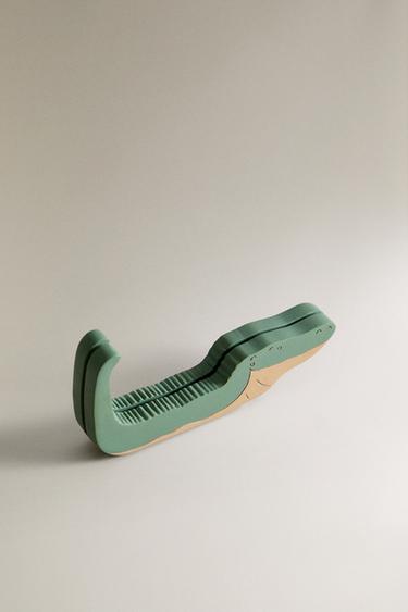 CHILDREN'S CROCODILE PHOTO STAND - Green by Zara - Image 1
