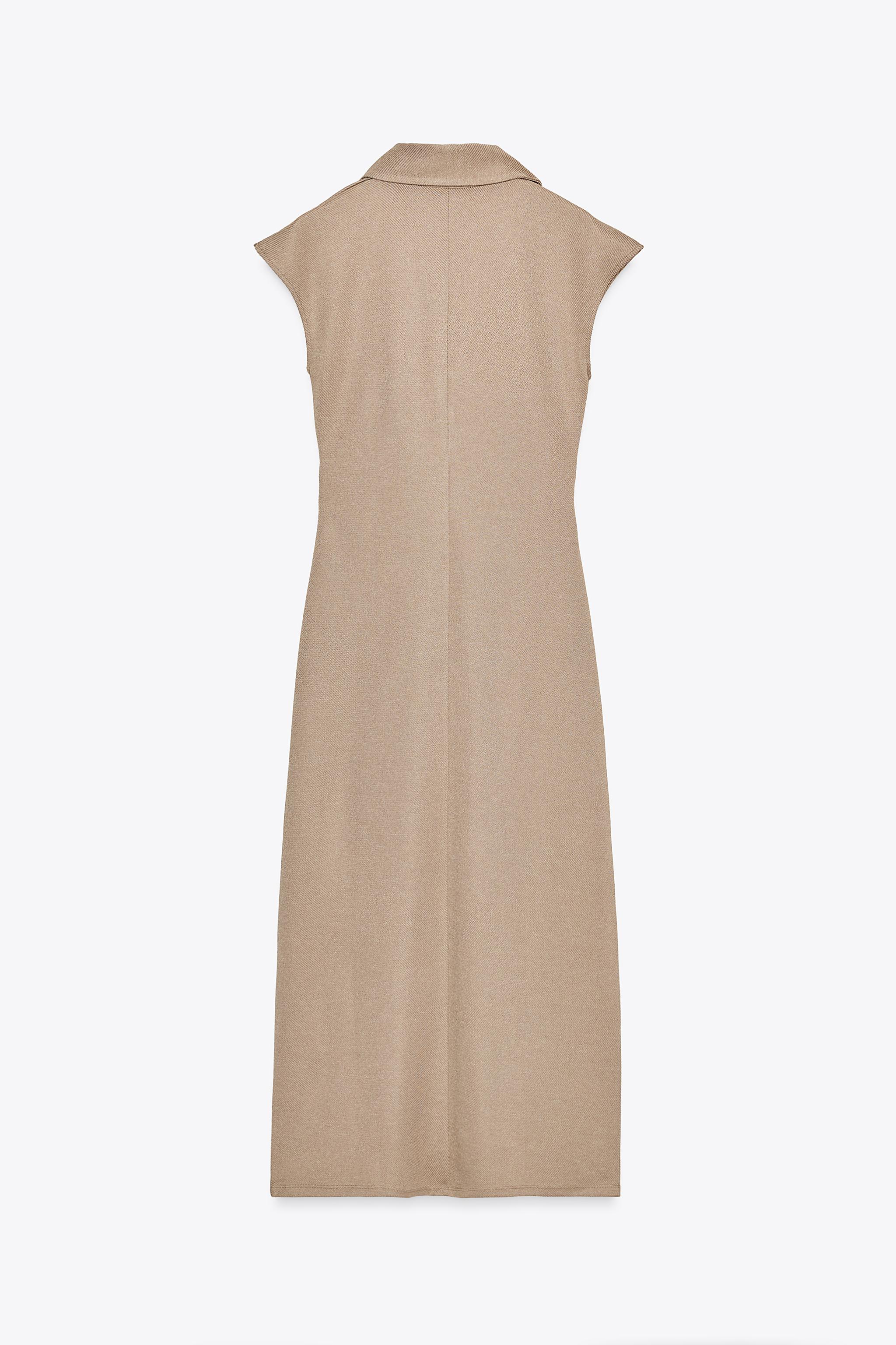 cpg ベージュ ポロワンピース U.S. POLO ASSN. ワンピース GeeRA別注「U.S. ASSN.」ポロ衿