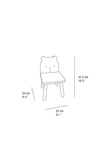 CHAISE BOIS OURSON - Beige clair de Zara - Image 6